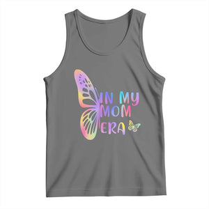 In My Mom Era Tank Top Colorful Butterfly Mothers Day Gift TS12 Black Heather Print Your Wear