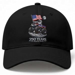 Astronaut 250 Years Of Pioneer Spirit Baseball Cap USA 250th Anniversary TS12 Print Your Wear