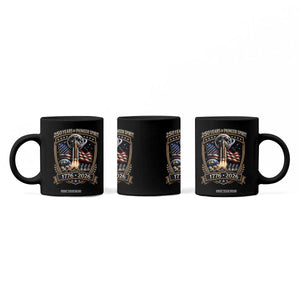 Astronaut 250 Years Of Pioneer Spirit Coffee Mug Patriotic Astronaut Graphic Gift TS12 Print Your Wear
