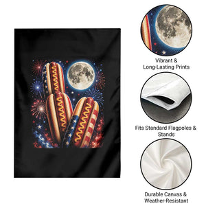 4th Of July Hotdog Fireworks Garden Flag American Food Lovers TS12 Print Your Wear