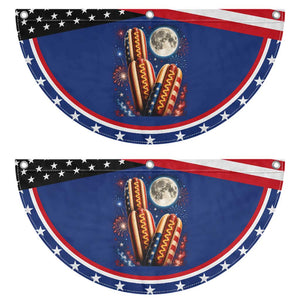 4th Of July Hotdog Fireworks Patriotic Fan Flag American Food Lovers