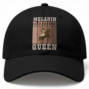 African American Cowgirl Baseball Cap Melanin Rodeo Queen Western Country TS12 Print Your Wear