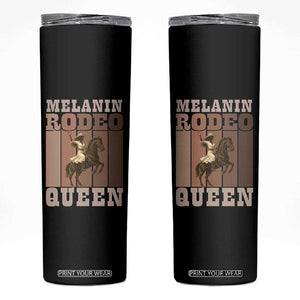 African American Cowgirl Skinny Tumbler Melanin Rodeo Queen Western Country TS12 Black Print Your Wear