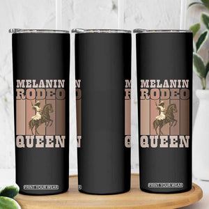 African American Cowgirl Skinny Tumbler Melanin Rodeo Queen Western Country TS12 Print Your Wear