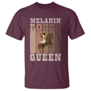 African American Cowgirl T Shirt Melanin Rodeo Queen Western Country TS12 Maroon Print Your Wear