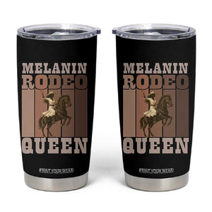African American Cowgirl Tumbler Cup Melanin Rodeo Queen Western Country TS12 Black Print Your Wear