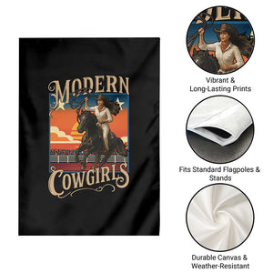 Modern Cowgirls Garden Flag American Woman Western Rodeo TS12 Print Your Wear