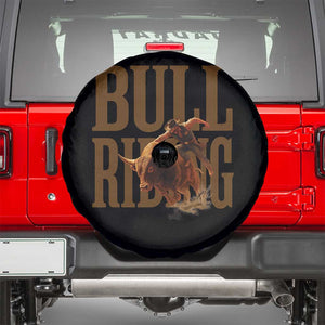 Bull Riding Cowboy Western Texas Rodeo Life Spare Tire Cover TS12 Black Print Your Wear