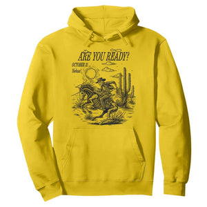 Halloween Skeleton Hoodie Are You Ready October 31 Rodeo Cowboy TS12 Daisy Print Your Wear