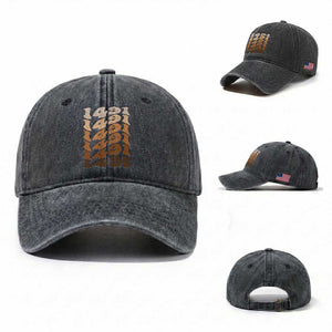 1491 Indigenous Peoples Day Washed Cotton Baseball Cap Native American Heritage Pride