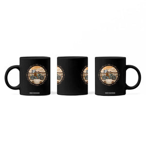 Native American Biker Gift Coffee Mug Skull Motorcycle Rider
