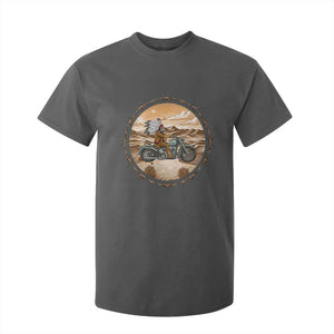 Native American Biker Gift T Shirt For Kid Skull Motorcycle Rider