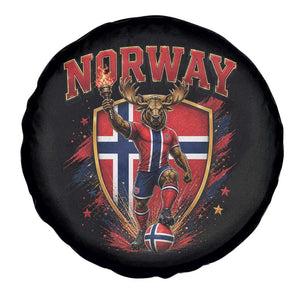 Funny Norway Norwegian Moose Spare Tire Cover Soccer Fan Game Day Gift TS12 Print Your Wear