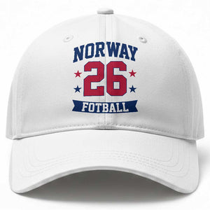 Vintage Norway Fotball Baseball Cap Norwegian Flag Game Day Fan Gift TS12 Print Your Wear