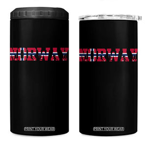 Vintage Norway Fotball 4 in 1 Can Cooler Tumbler Scandinavian Pride Fan Gift TS12 One Size: 16 oz Black Print Your Wear