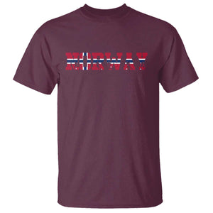 Vintage Norway Fotball T Shirt Scandinavian Pride Fan Gift TS12 Maroon Print Your Wear