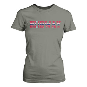 Vintage Norway Fotball T Shirt For Women Scandinavian Pride Fan Gift TS12 Military Green Print Your Wear
