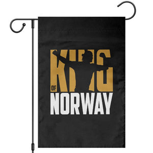King Of Norway Football Garden Flag Proud Norwegian Supporter Fan TS12 Black Print Your Wear