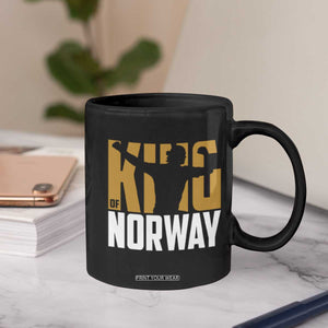 King Of Norway Football Coffee Mug Proud Norwegian Supporter Fan TS12 Print Your Wear