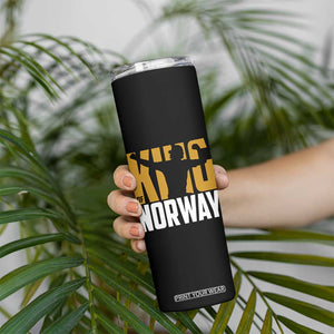 King Of Norway Football Skinny Tumbler Proud Norwegian Supporter Fan TS12 Print Your Wear