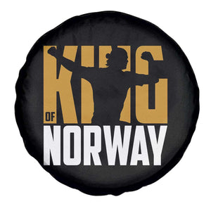 King Of Norway Football Spare Tire Cover Proud Norwegian Supporter Fan TS12 Print Your Wear