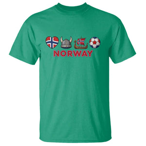 Norwegian Pride T Shirt Norway Soccer Football Supporter Gift TS12 Irish Green Print Your Wear