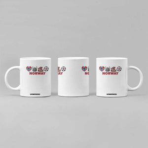 Norwegian Pride Coffee Mug Norway Soccer Football Supporter Gift TS12 Print Your Wear