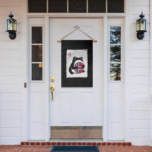 Grumpy Frog Norway Soccer Fan Garden Flag Japanese Style Match Day TS12 Print Your Wear