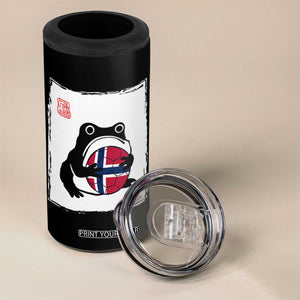 Grumpy Frog Norway Soccer Fan 4 in 1 Can Cooler Tumbler Japanese Style Match Day TS12 Print Your Wear