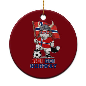 Ro Ro Norway Ceramic Ornament Norwegian Pride Cat Lover Norway Flag Gift TS12 1pc Red Print Your Wear