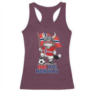 Ro Ro Norway Racerback Tank Top Norwegian Pride Cat Lover Norway Flag Gift TS12 Maroon Print Your Wear