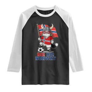 Ro Ro Norway Raglan Shirt Norwegian Pride Cat Lover Norway Flag Gift TS12 Black White Print Your Wear