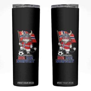 Ro Ro Norway Skinny Tumbler Norwegian Pride Cat Lover Norway Flag Gift TS12 Black Print Your Wear