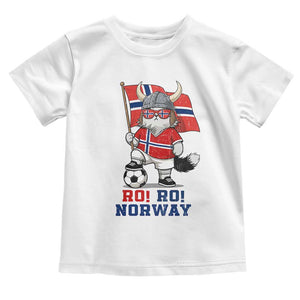 Ro Ro Norway Toddler T Shirt Norwegian Pride Cat Lover Norway Flag Gift TS12 White Print Your Wear