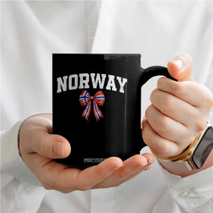 Norwegian Girl Coquette Bow Coffee Mug Norway Flag Pride Gift TS12 Print Your Wear