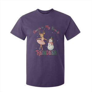 Christmas Ballet Reindeer T Shirt For Kid Dancer Is My Favorite Reindeer Gift TS12 Purple Print Your Wear
