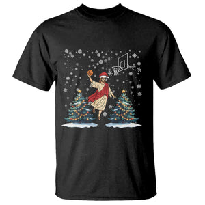 He Is Rizzin T Shirt Funny Christmas Slam Dunk Basketball Gift TS12 Black Print Your Wear
