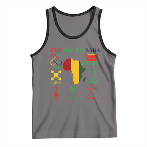 Nguzo Saba Seven Principles Tank Top Festival Of Lights African Heritage Gift - Print Your Wear