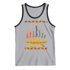 7 Principles Of Kwanzaa Tank Top Festival Of Lights African Heritage Gift - Print Your Wear
