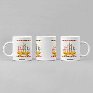 7 Principles Of Kwanzaa Coffee Mug Festival Of Lights African Heritage Gift - Print Your Wear