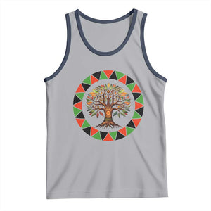 Kwanzaa Tree Of Life Tank Top African American Holiday Gift - Print Your Wear