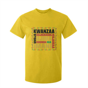 Nguzo Saba Seven Principles T Shirt For Kid African Heritage Celebration Gift TS12 Daisy Print Your Wear