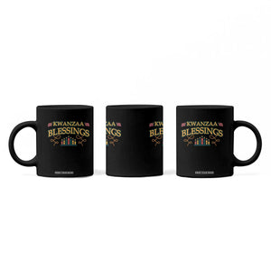 Kwanzaa Blessings Coffee Mug African Heritage Celebration Gift - Print Your Wear