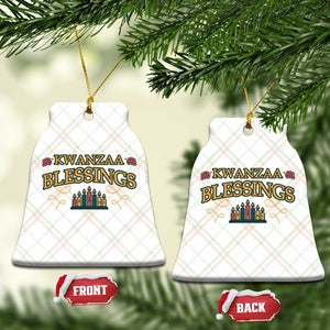 Kwanzaa Blessings Ceramic Ornament African Heritage Celebration Gift - Print Your Wear