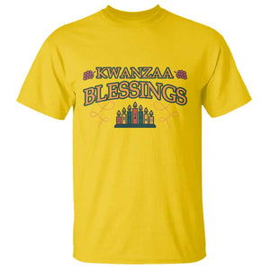 Kwanzaa Blessings T Shirt African Heritage Celebration Gift TS12 Daisy Print Your Wear