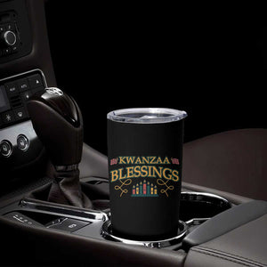 Kwanzaa Blessings Tumbler Cup African Heritage Celebration Gift - Print Your Wear