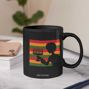 Kwanzaa Umoja Family African Woman Seven Principles Gift Coffee Mug - Print Your Wear