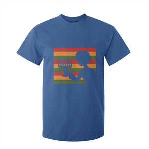 Kwanzaa Umoja Family African Woman Seven Principles Gift T Shirt For Kid TS12 Royal Blue Print Your Wear