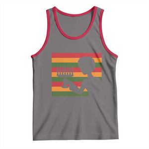 Kwanzaa Umoja Family African Woman Seven Principles Gift Tank Top - Print Your Wear