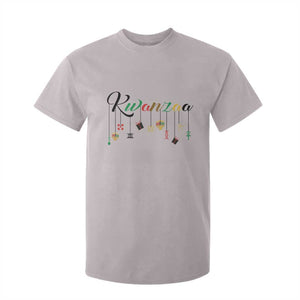 Kwanzaa T Shirt For Kid Lights Of Unity Seven Principles Heritage Gift TS12 Ice Gray Print Your Wear